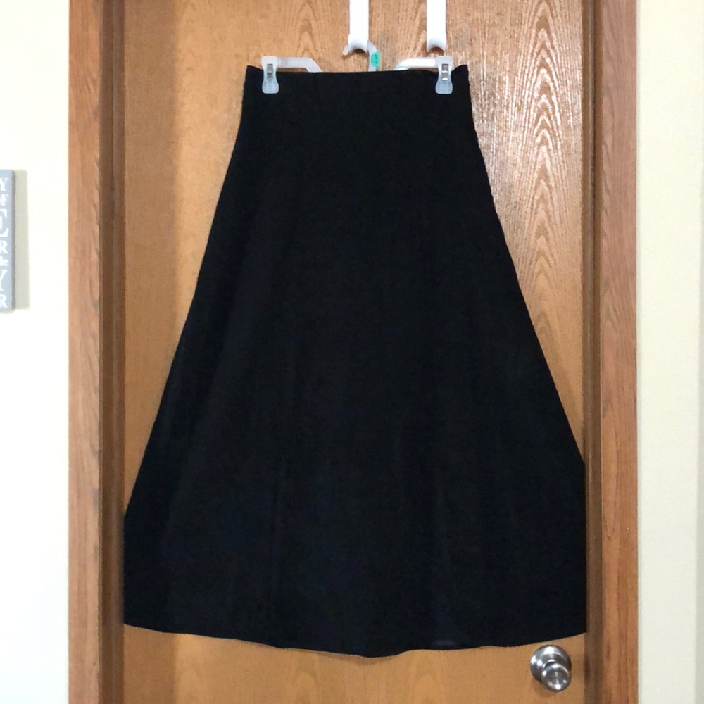 Black western skirt